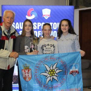 2019 женска пионирска екипа првак Србије у пл оријентацији